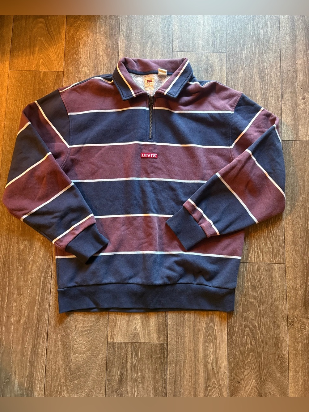 Levi's Relaxed Baby Tab Quarter Zip Pullover